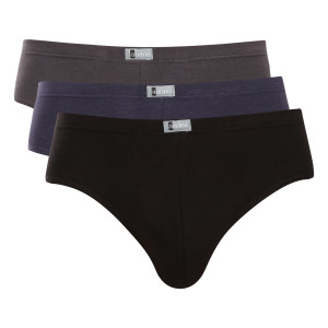 3PACK pánské slipy Andrie vícebarevné (PS 3602 F) XXL