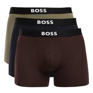 3PACK pánské boxerky BOSS vícebarevné (50544272 240) 4XL