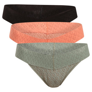 3PACK dámské kalhotky Calvin Klein vícebarevné (QD5305-FCN) L
