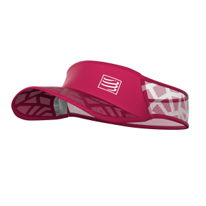 Daszek COMPRESSPORT Spiderweb Ultralight Visor - różowy