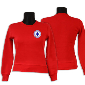 Bluza Logo WOPR damska czerwona
