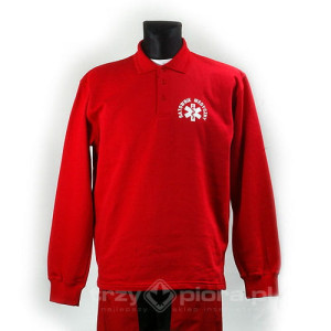 Bluza polo Ratownik Medyczny Czerwona