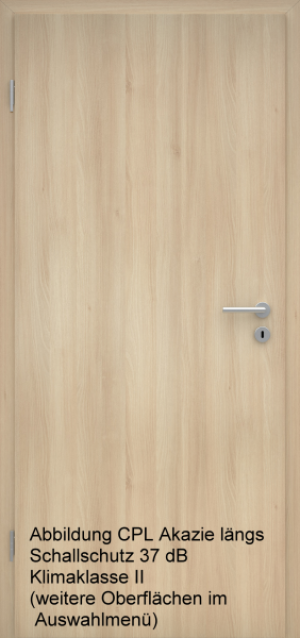 Wohnungseingangstür S37 Klimaklasse II mit Designkante