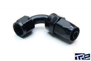 8AN 90 Degree Black Swivel Fittings | Treadstone Performance