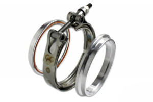 CNC Aluminum V-Band Kit 2.5" - 63,5mm | Treadstone Performance