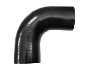 Silicone Elbow 90°, 45mm, black | BOOST products