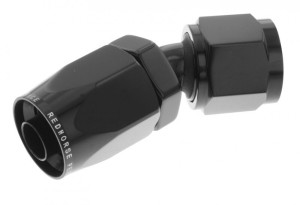 -06 AN Non-swivel hose end 30° | RHP | Redhorse Performance