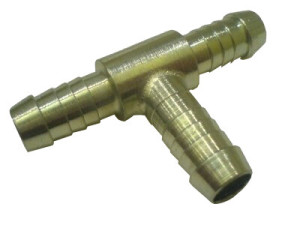 T-Piece - Metal - 12mm rippled | TurboZentrum