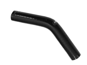 Silicone Elbow 45°, 25mm, black | BOOST products