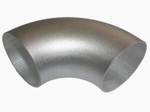 90° Aluminiumbogen - Alubogen kurz 60mm | TurboZentrum