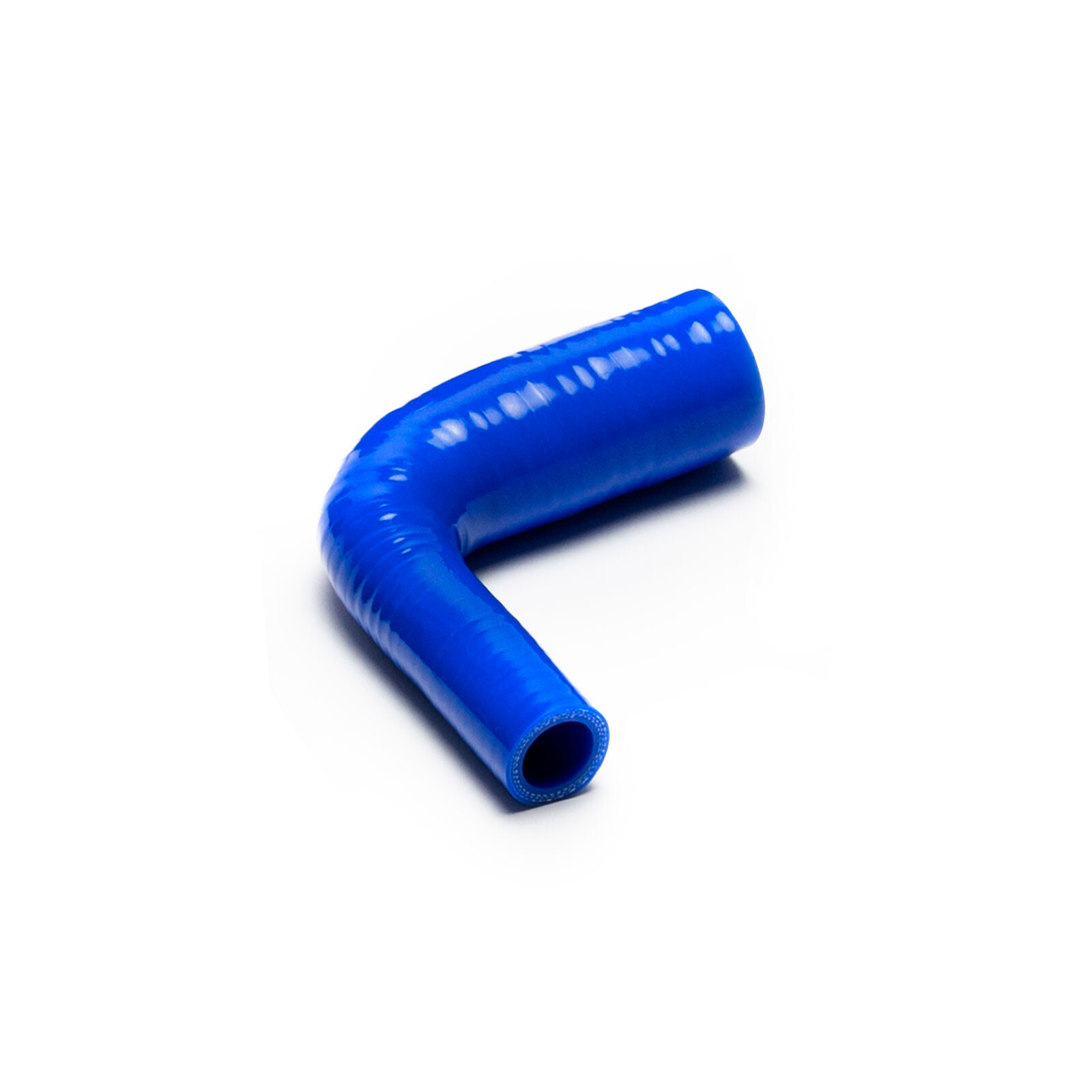 Silikon Reduzierbogen 90°, 32 - 25mm, blau | BOOST products