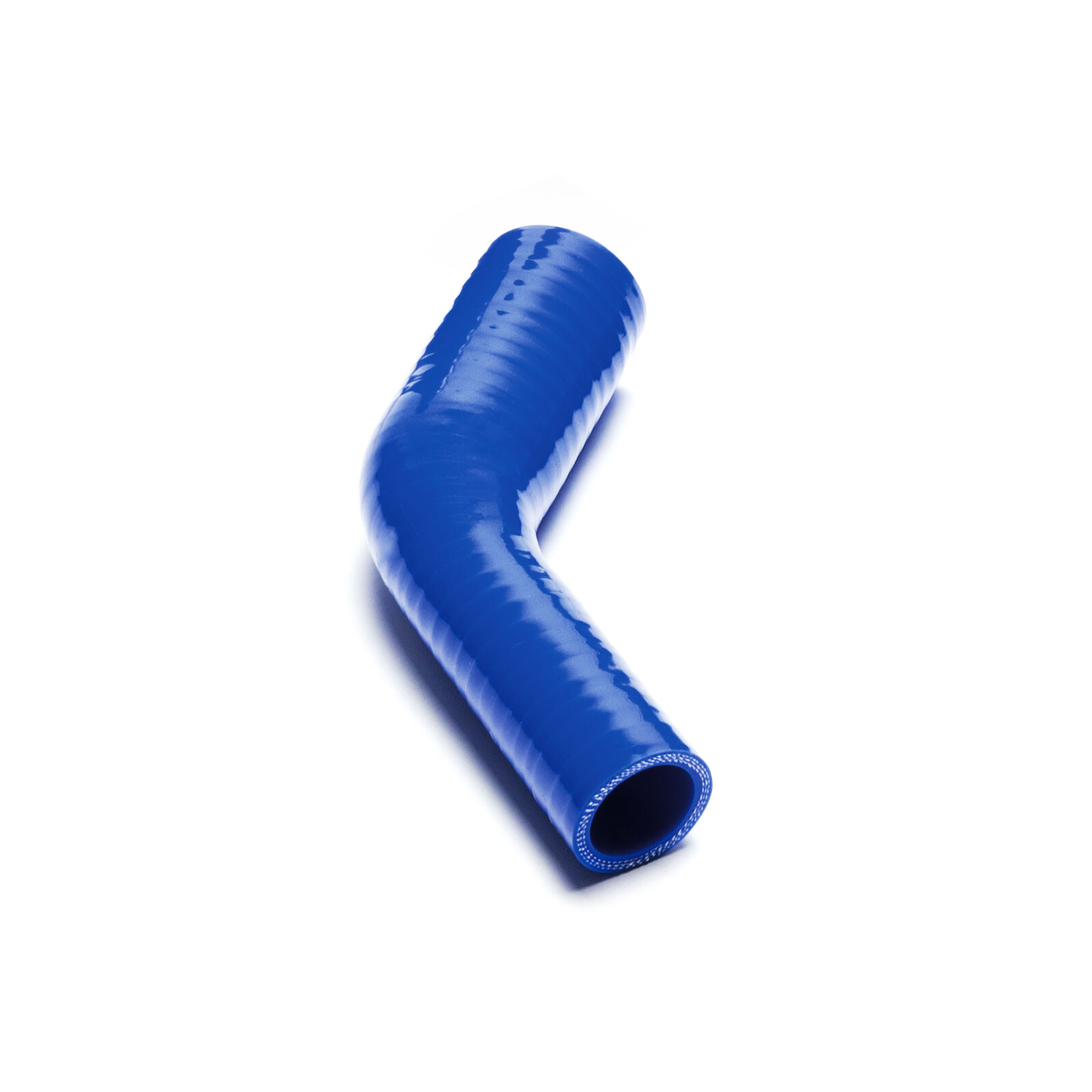 Silikon Reduzierbogen 45°, 38 - 35mm, blau | BOOST products
