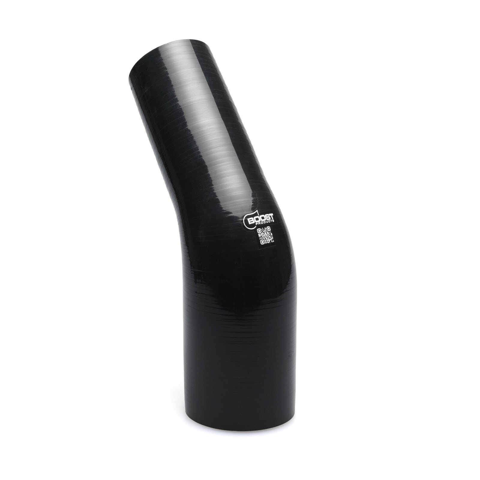 Silikon Reduzierbogen 45°, 63 - 51mm, schwarz | BOOST products