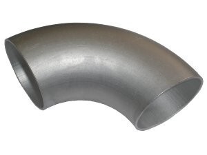 90° Aluminiumbogen - Alubogen kurz 63,5mm | TurboZentrum