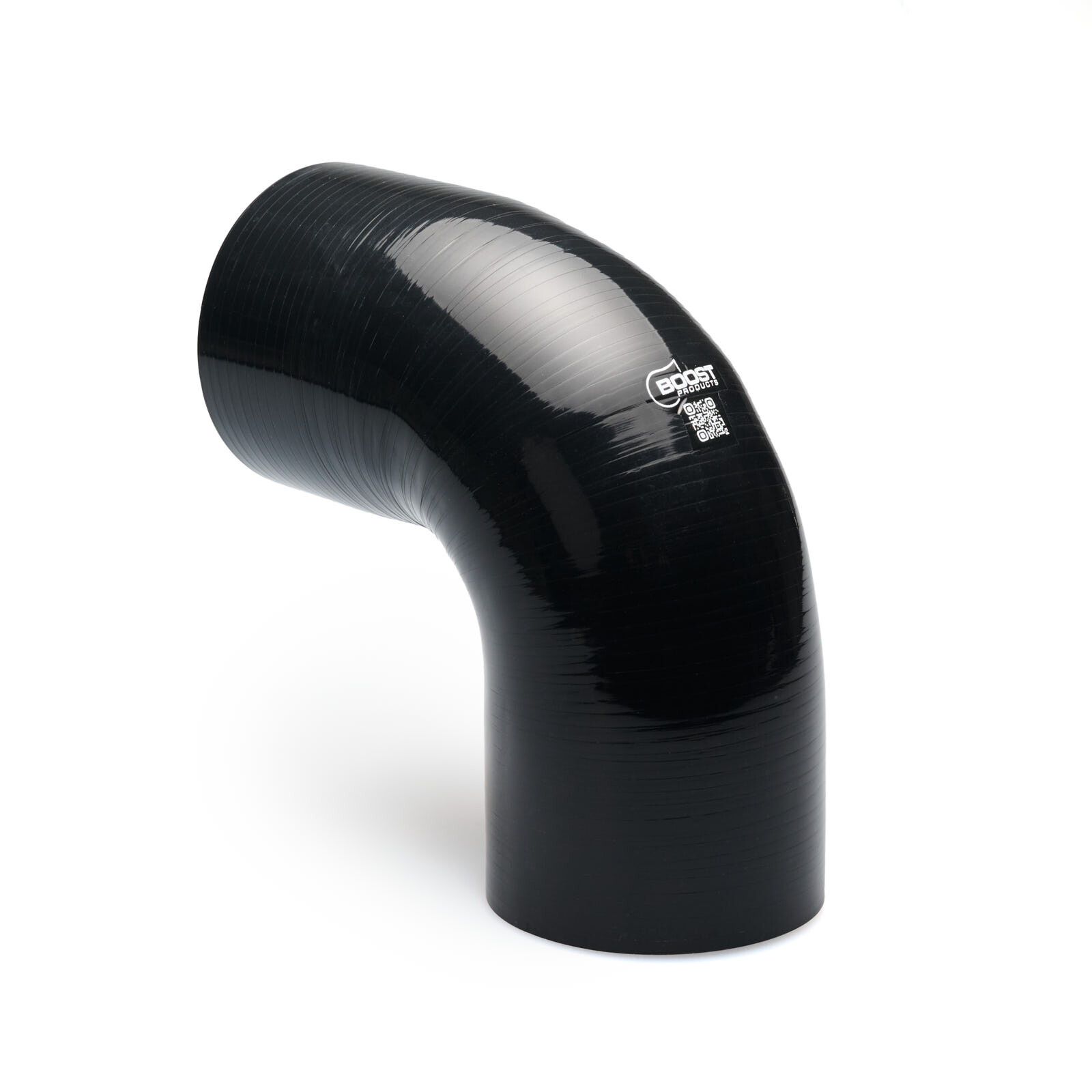 Silikonbogen 90°, 76mm, schwarz | BOOST products