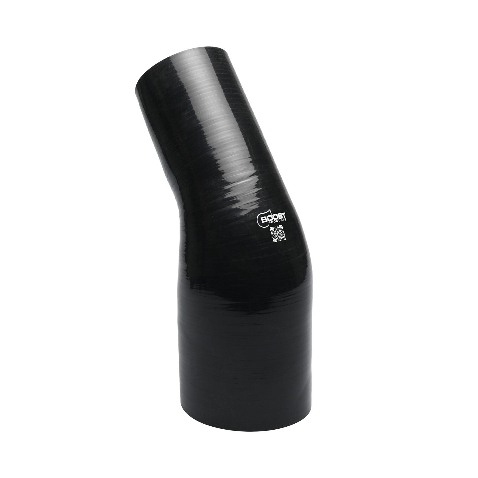 Silikon Reduzierbogen 45°, 80 - 60mm, schwarz | BOOST products