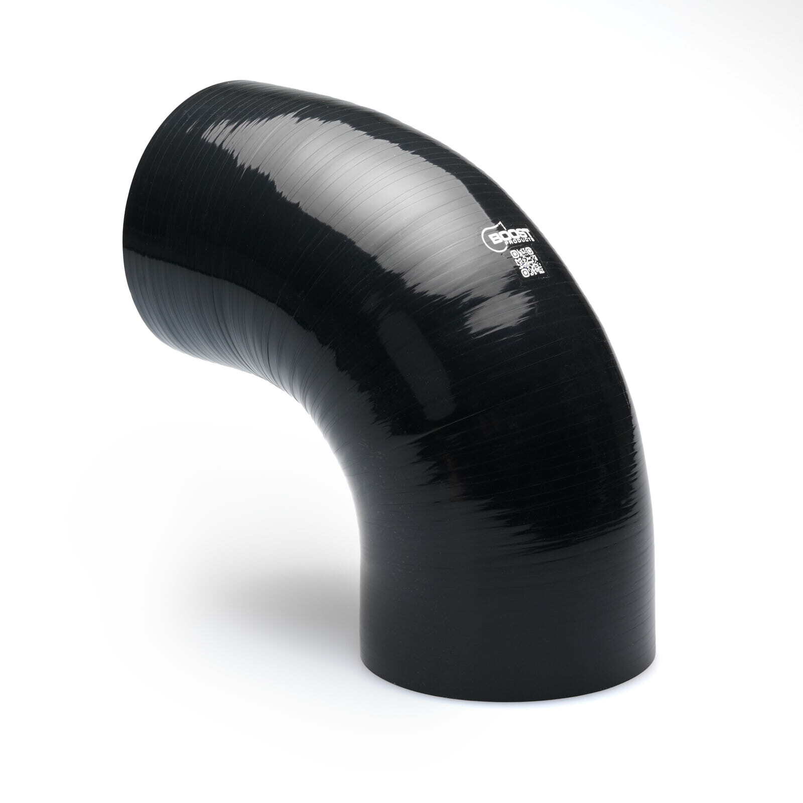Silikonbogen 90°, 89mm, schwarz | BOOST products