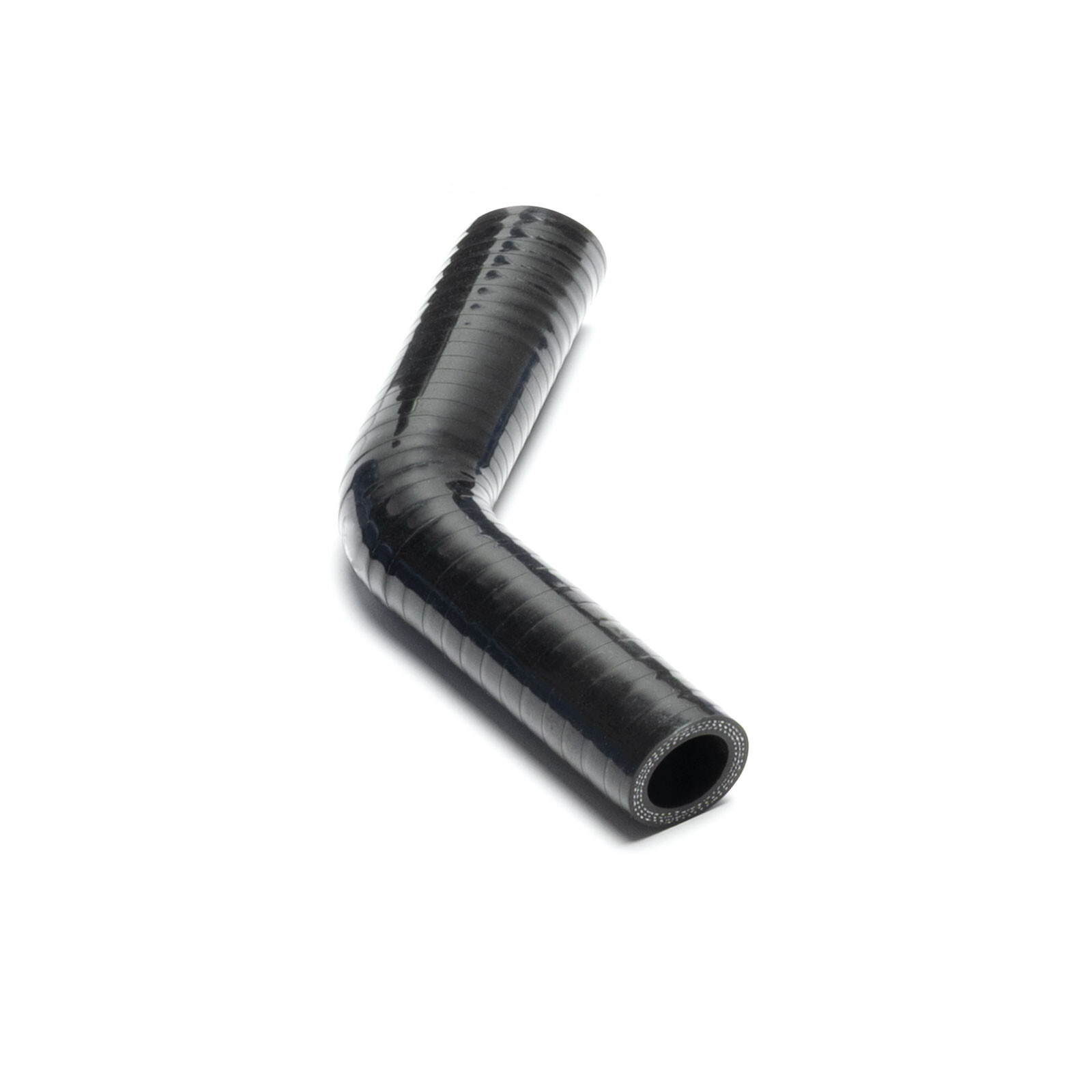 Silikon Reduzierbogen 45°, 22 - 19mm, schwarz | BOOST products