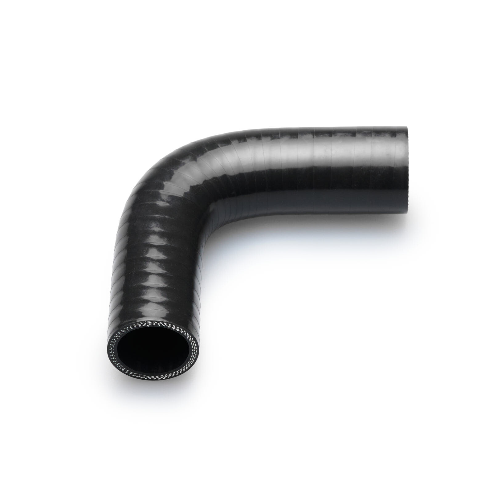 Silikonbogen 90°, 28mm, schwarz | BOOST products