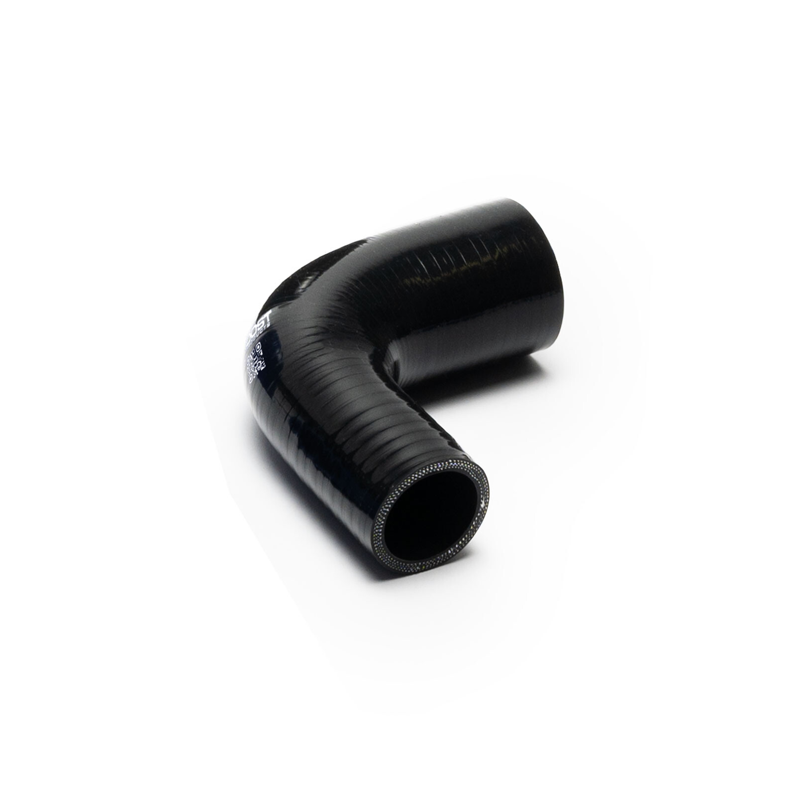 Silikon Reduzierbogen 90°, 35 - 22mm, schwarz | BOOST products