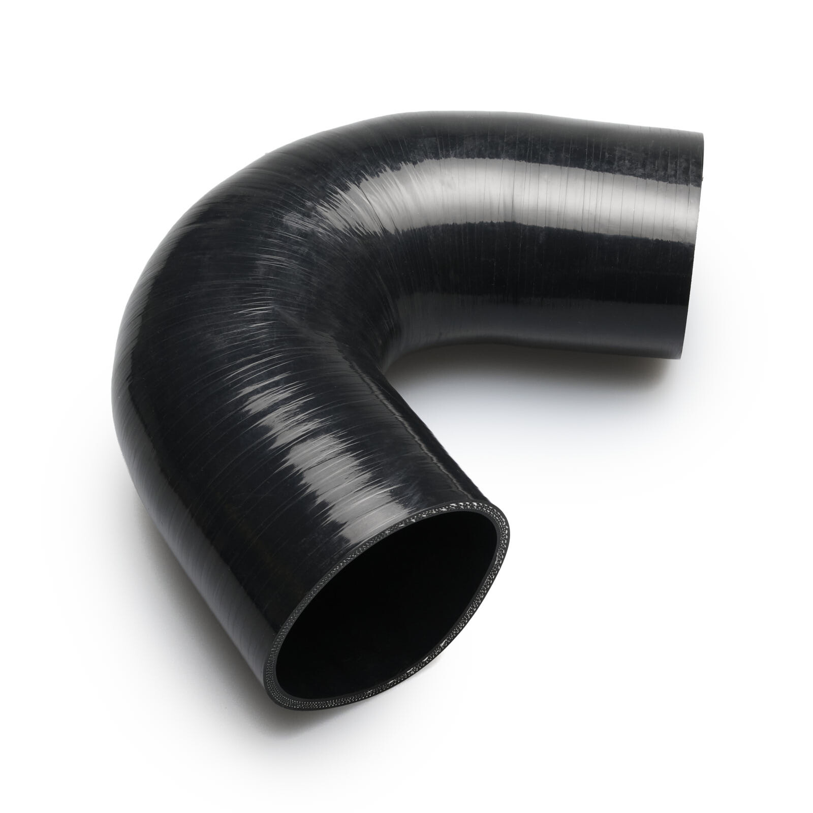Silikonbogen 135°, 89mm, schwarz | BOOST products