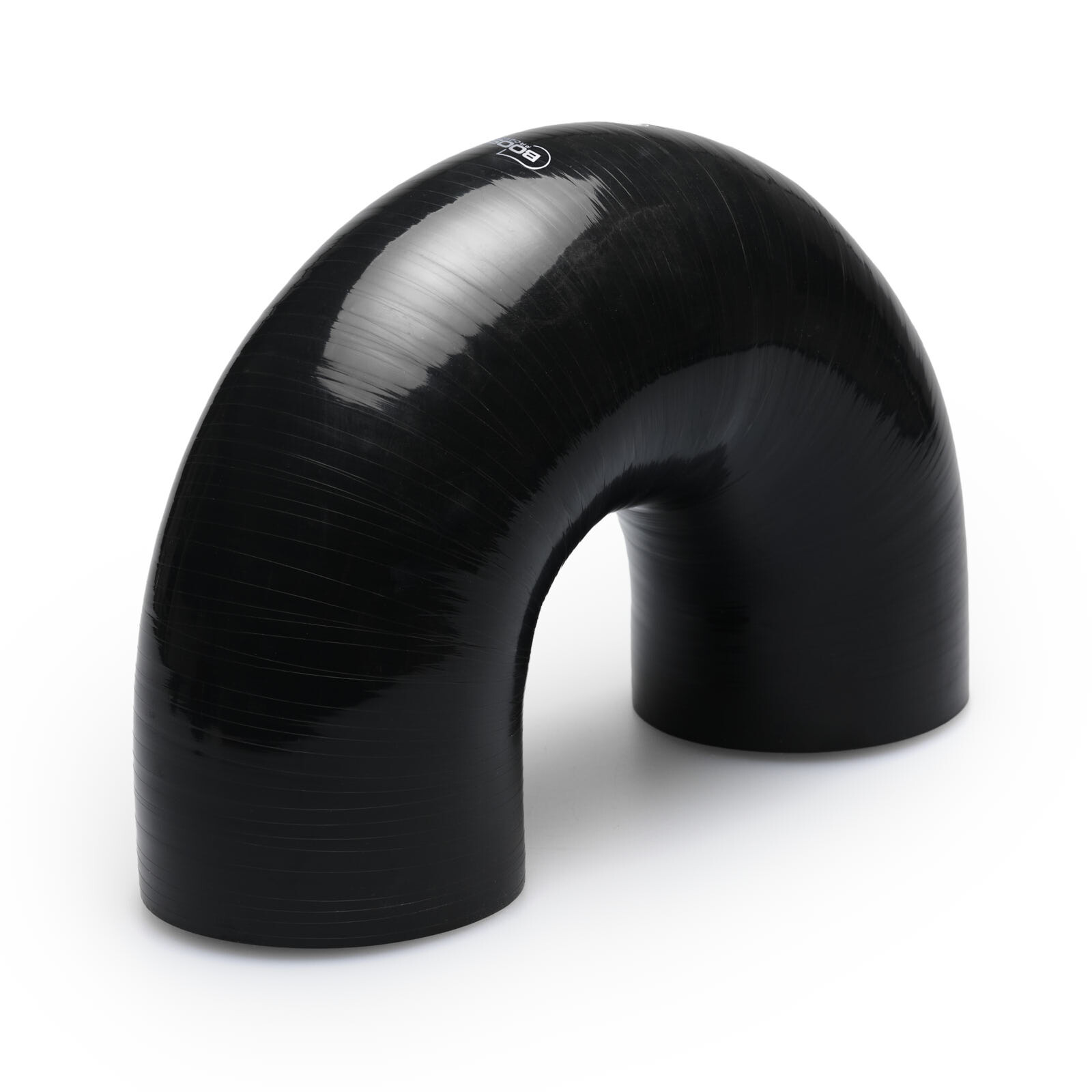 Silikonbogen 180°, 89mm, schwarz | BOOST products