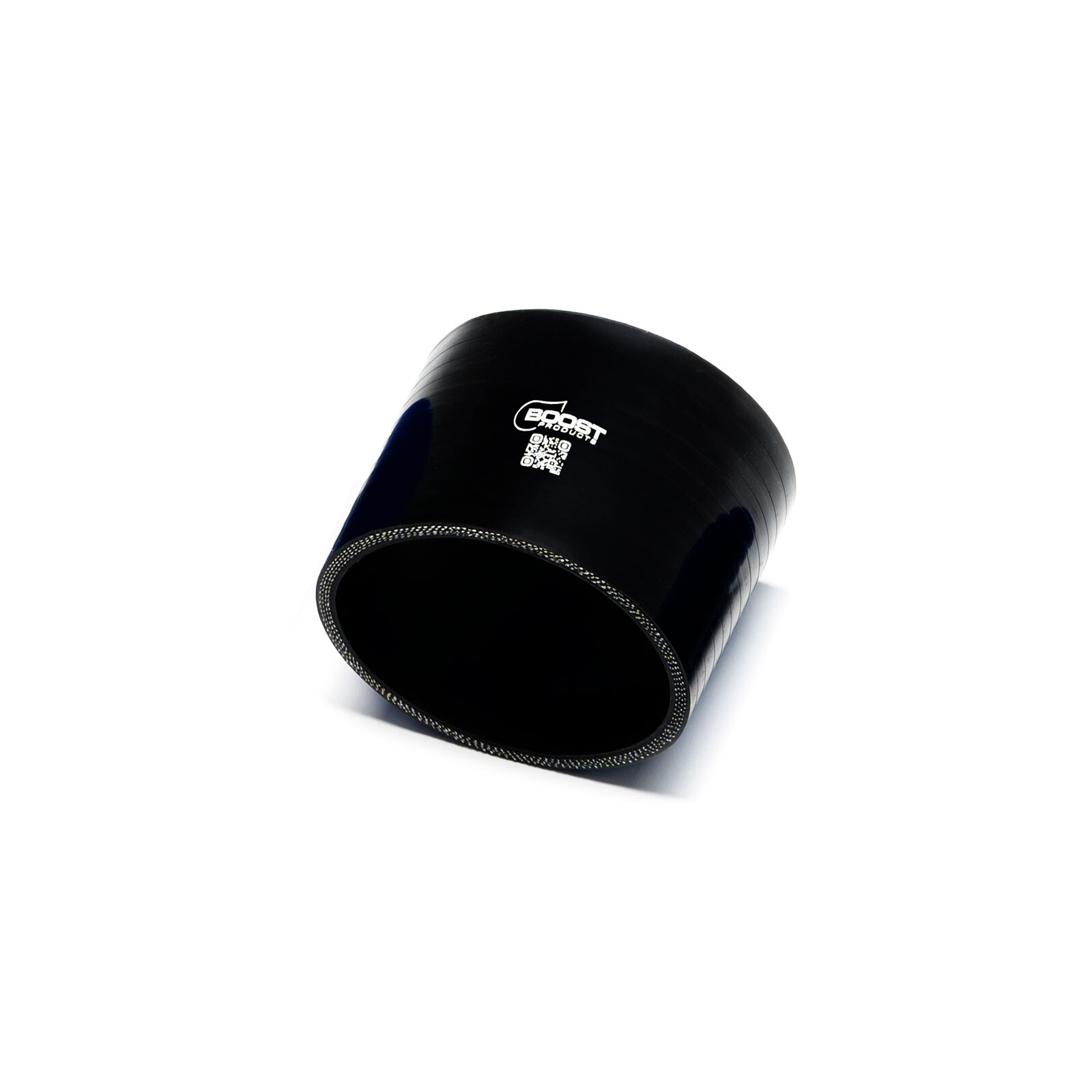 Silikonverbinder 51mm, 75mm Länge, schwarz | BOOST products