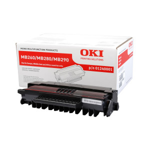 Toner MB260 MB280 MB290 (01240001) Oryginalny czarny do OKI MB 280, 290, 260
