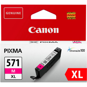 Tusz CLI-571 PGI-570 (0333C001) Oryginalny purpurowy - 10,8ml - do CANON PIXMA MG 7751, 7752, 7753, CANON PIXMA TS 6050, 5050