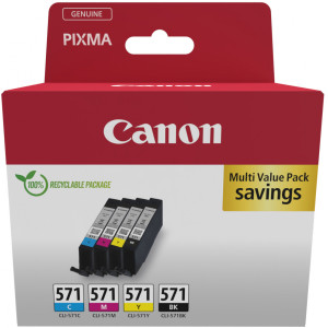 Tusz CLI-571 PGI-570 (0386C005) Oryginalny cmyk do CANON PIXMA MG 7752, 7753, 7700, CANON PIXMA TS 5050, 5055