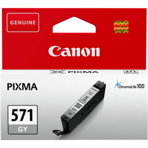 Tusz CLI-571 PGI-570 (0389C001) Oryginalny szary - 6,5ml - do CANON PIXMA MG 5751, CANON PIXMA TS 9055, 9050, 8053, 8052