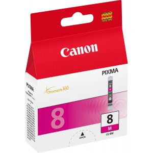Tusz CLI-8 (0622B001) Oryginalny purpurowy do CANON PIXMA MP 600, CANON PIXMA IP 3300, 6700D, 4300