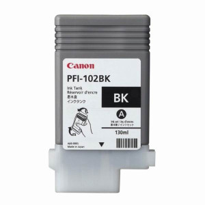 Tusz PFI-102 (0895B001) Oryginalny czarny - 130ml - do CANON IMAGEPROGRAF IPF 600, 700, 605, 500, 600