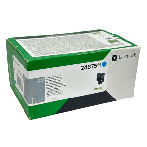Toner Lexmark (24B7511) Oryginalny błękitny / turkusowy / niebieski do LEXMARK C 4342, 4352