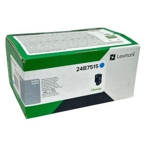 Toner Lexmark (24B7515) Oryginalny błękitny / turkusowy / niebieski do LEXMARK XC 4342, 4352