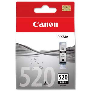 Tusz PGI-520 (2932B001) Oryginalny czarny - 19ml - do CANON PIXMA MP 560, 640, 990, CANON PIXMA IP 4700, CANON PIXMA MX 860