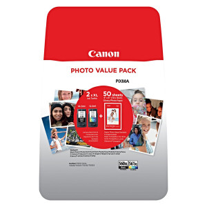 Zestaw oryginalny Canon PG-560XL / CL-561XL (3712C008) CMYK