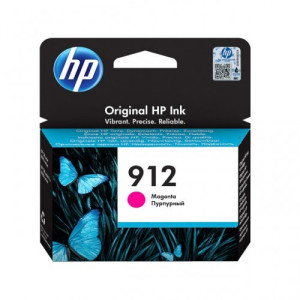 Tusz HP 912 (3YL78AE) Oryginalny purpurowy do HP OFFICEJET 8014, 8014E, HP OFFICEJET PRO 8017, 8020E, 8025