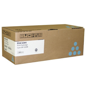 Toner Ricoh (406053) Oryginalny błękitny / turkusowy / niebieski do GESTETNER SP C 222SF, 220N, 220S, 221N, 221SF