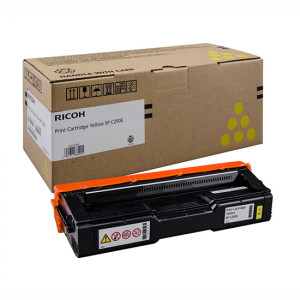 Toner Ricoh (407546) Oryginalny żółty do RICOH SPC 260SFNW, 261DNW, 261SF, 261SFNW, 250SF