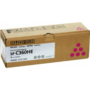 Toner Ricoh (408186) Oryginalny purpurowy do RICOH SPC 360DNW, 361SFNW, 360SNW, 360SFNW, 360