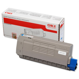 Toner C711 (44318607) Oryginalny błękitny / turkusowy / niebieski do OKI C 710N, 710DN, 710CDTN, 710DTN, 711CDTN