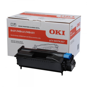 Bęben B401 MB441 MB451 (44574307) Oryginalny czarny do OKI B 401, 401D, 401DN, OKI MB 441, 451