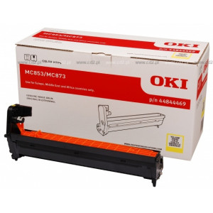 Bęben 44844469 (44844469) Oryginalny żółty do OKI MC 853, 873, 883DNV, 883DNCT, 883DN
