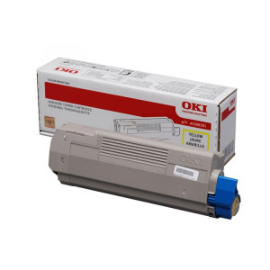 Toner 45396301 (45396301) Oryginalny żółty do OKI MC 770DNFAX, 770DNVFAX, 780DNF, 780DNFAX