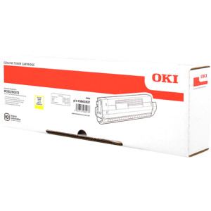 Toner MC853 MC873 (45862837) Oryginalny żółty do OKI MC 853DNCT, 853DNV, 873DNX, 873DNV, 873DNCT