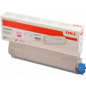 Toner C833 C843 (46471102) Oryginalny purpurowy do OKI C 833DN, 833DT, 823N, 823DN, 843DN