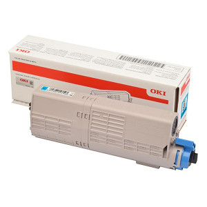 Toner 46490403 (46490403) Oryginalny błękitny / turkusowy / niebieski do OKI C 532, 542DN, OKI MC 563DN, 573, 573DN