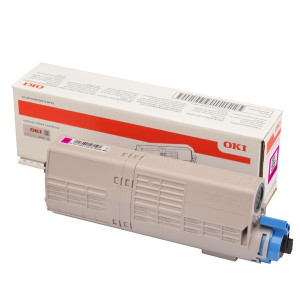 Toner C532 C542 MC563 MC573 (46490606) Oryginalny purpurowy do OKI C 532, 542DN, OKI MC 563DN, 573, 573DN