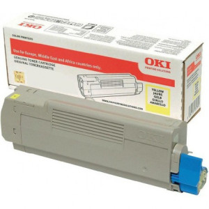 Toner 46507505 (46507505) Oryginalny żółty do OKI C 612N, 612DN